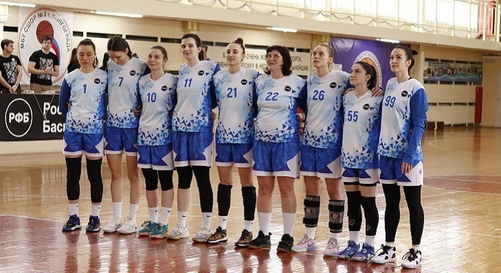 Волгоградские баскетболистки взяли серебро в чемпионате ЮФО и СКФО