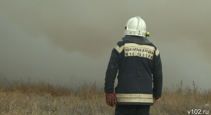 В Волгограде второй раз за неделю горит остров Сарпинский