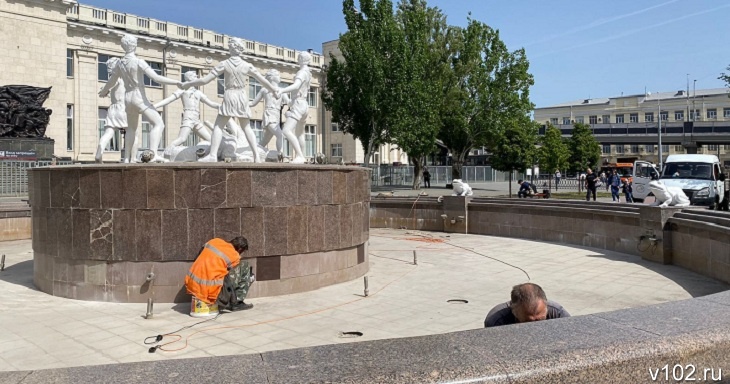Да сколько ж можно? В  Волгограде снова реанимируют фонтан «Детский хоровод»