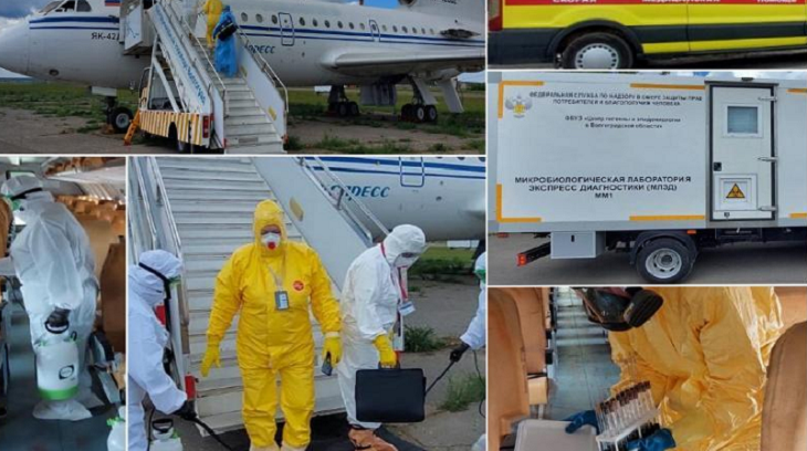 В аэропорту Волгограда «ловили» холеру из-за рубежа