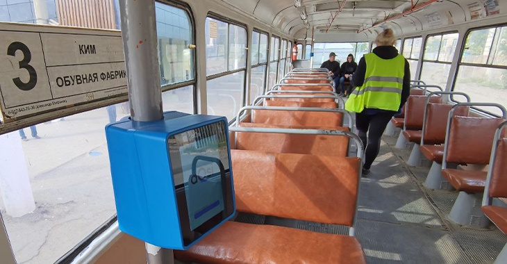 В волгоградских трамваях автономные терминалы оставят кондукторов без работы