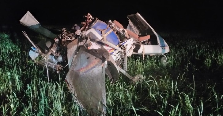В Саратовской области при крушении легкого самолета погиб пилот