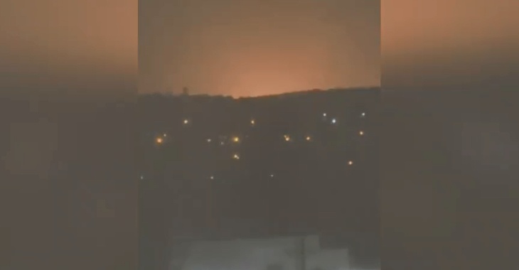 В небе над Волгоградской областью силы ПВО сбили беспилотник: видео