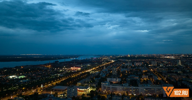 В Волгоградской области до 22 июня продлили штормовое предупреждение