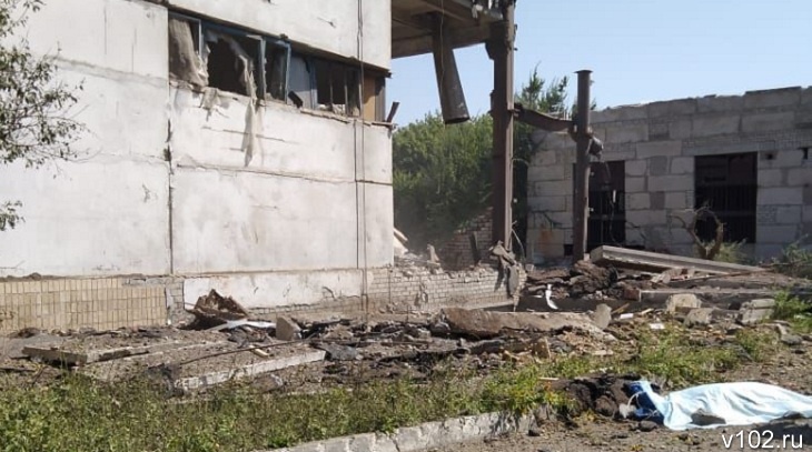 Опубликованы первые страшные  фото с места взрыва насосной станции в Волгограде