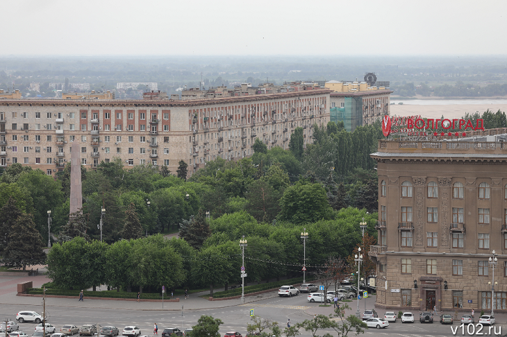 В сквере у Вечного огня в Волгограде высадят 3 тысячи новых деревьев