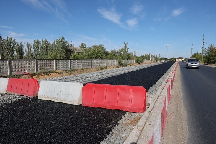 Реконструкция северного въезда в Волгоград завершится до 1 мая