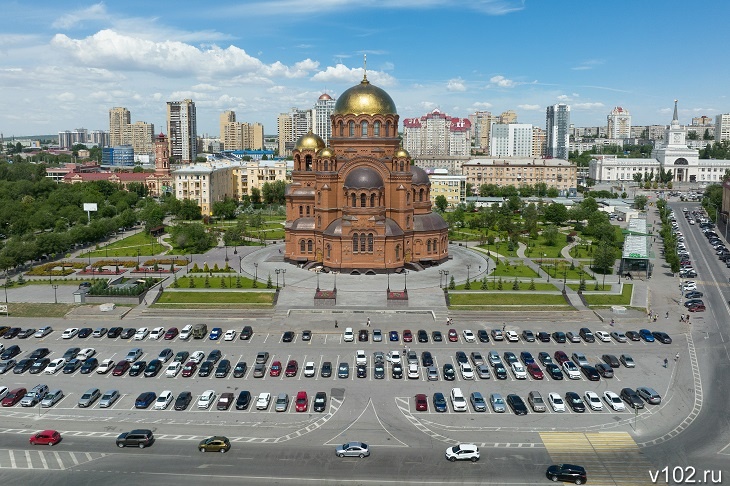 Шестидневный пешеходный режим введут на главной площади Волгограда