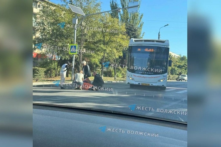 В Волжском автобус №14 сбил пенсионера