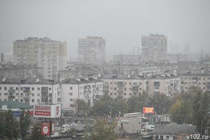 Синоптики рассказали, когда в Волгограде выпадет первый снег