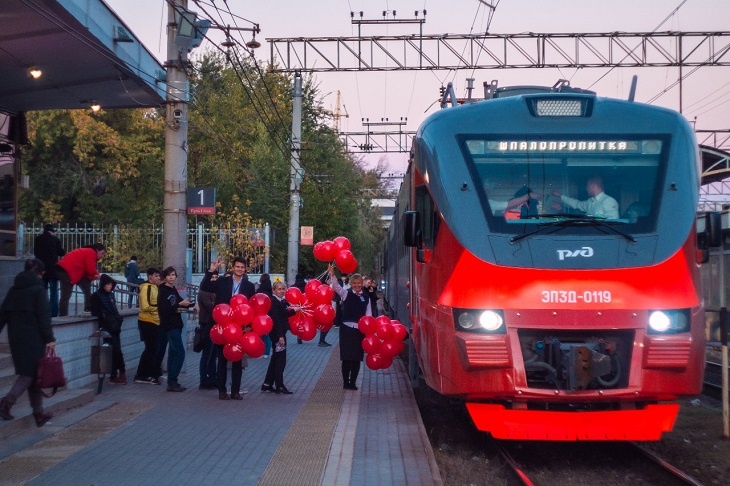 Новые бесшумные электрички запустили в Волгограде