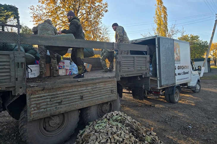 Волжане собрали очередной гумконвой для бойцов СВО