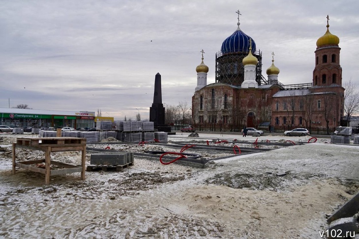 Отвечать будет... Кто? В Городище провалили благоустройство пл. Павших Борцов