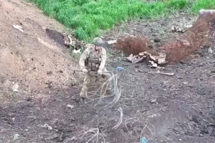 Подвиг волгоградца с позывным «Дым» на передовой попал на видео