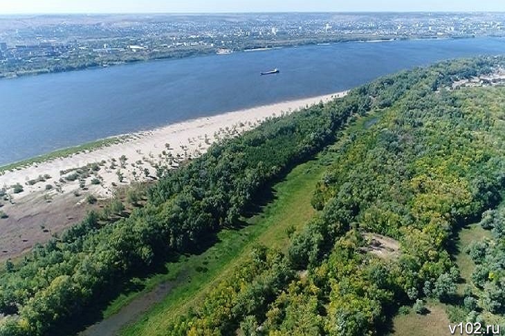 Остров Сарпинский в Волгограде остался без света