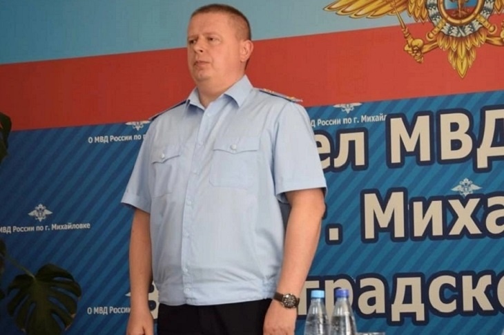 В Михайловке новым начальником полиции стал подполковник Малахов