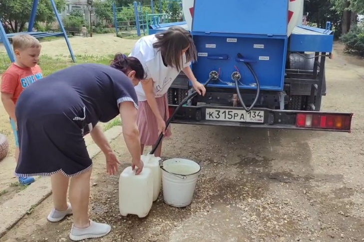 В Котово сбился график подвоза питьевой воды