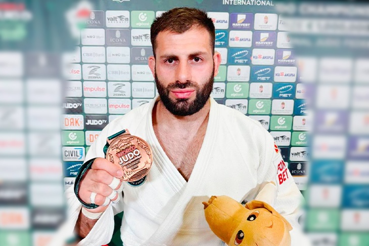 Волгоградский дзюдоист Арман Адамян стал бронзовым призером чемпионата мира 
