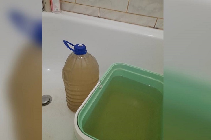 В обезвоженном Котово снова произошла поломка на водоводе