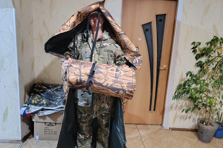 «Этой идеей я и живу»: мама погибшего бойца СВО наладила производство одеял-невидимок