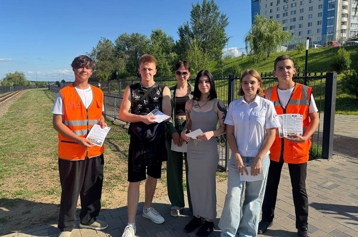 На детской железной дороге в Волгограде прошел профилактический рейд