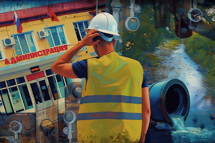 «Назначили виновного»: в Котово мастера «Водоканала» осудили за утечку фекалий из администрации в речку