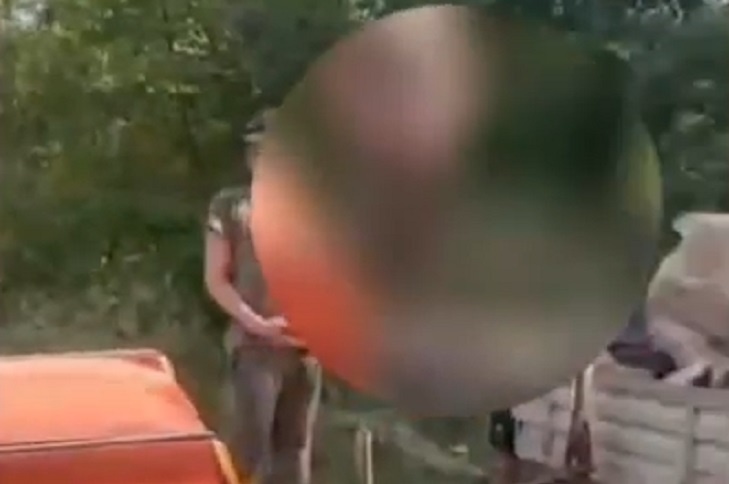 В Волгограде поймали эконарушителя с прицепом мусора