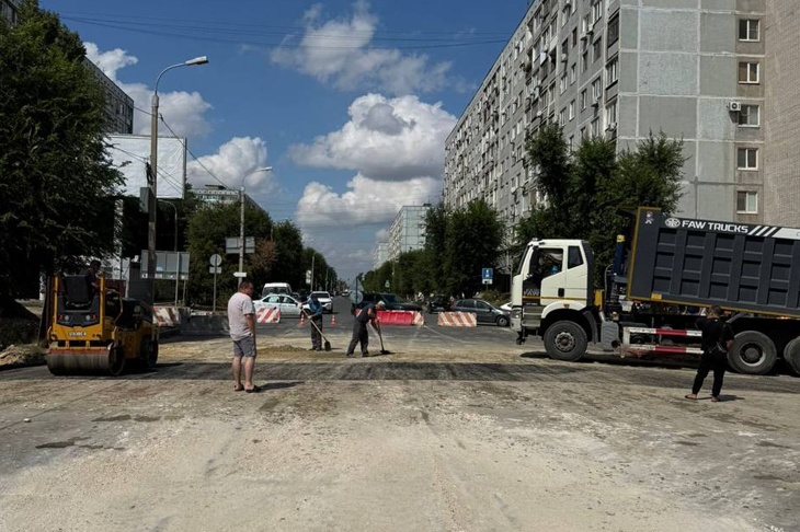 В Волгограде восстановлено движение по ул. Елецкой