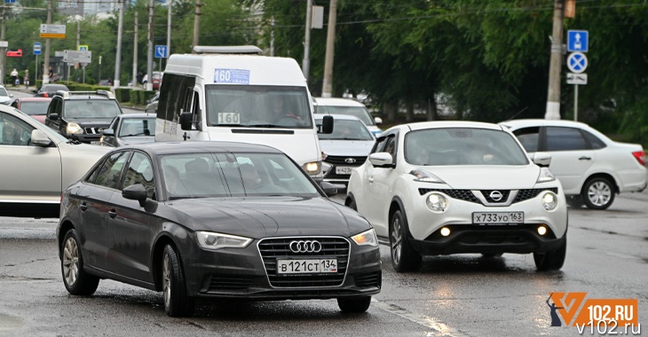 В Волгограде непогода спровоцировала 8-балльные пробки