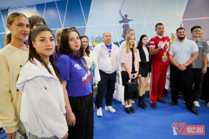 Олимпийские чемпионы дали жизненные советы волгоградской молодежи