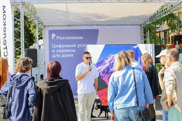 «Ростелеком» выступил партнером молодежного фестиваля «#ТриЧетыре» в Волгограде
