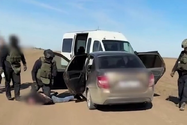 Опубликовано видео задержания участников массовой драки в Волжском
