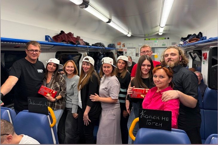 В волгоградской городской электричке состоялся музыкальный «Квиз-экспресс»