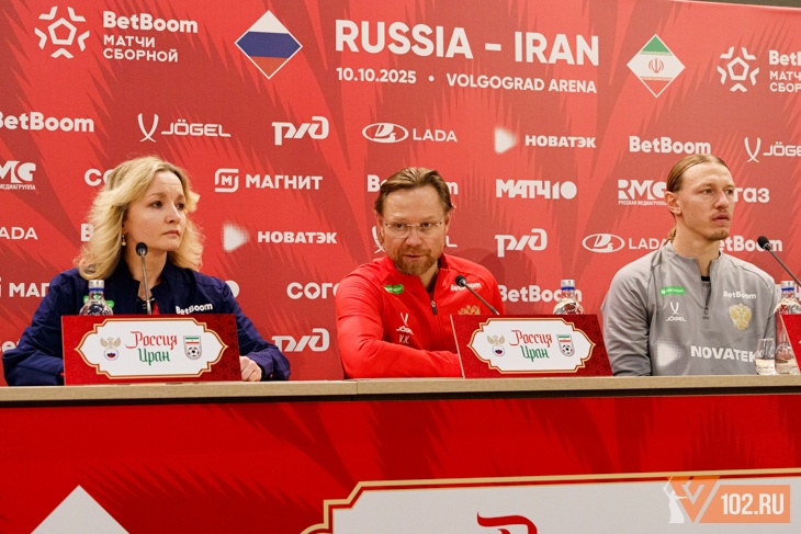 Валерий Карпин оценил состояние поля на «Волгоград Арене» перед матчем России и Ирана