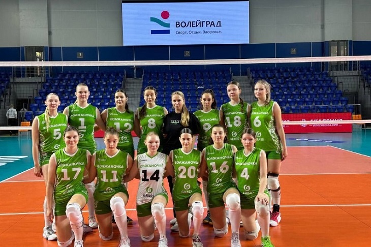 Молодые «волжаночки» одержали вторую победу в чемпионате России