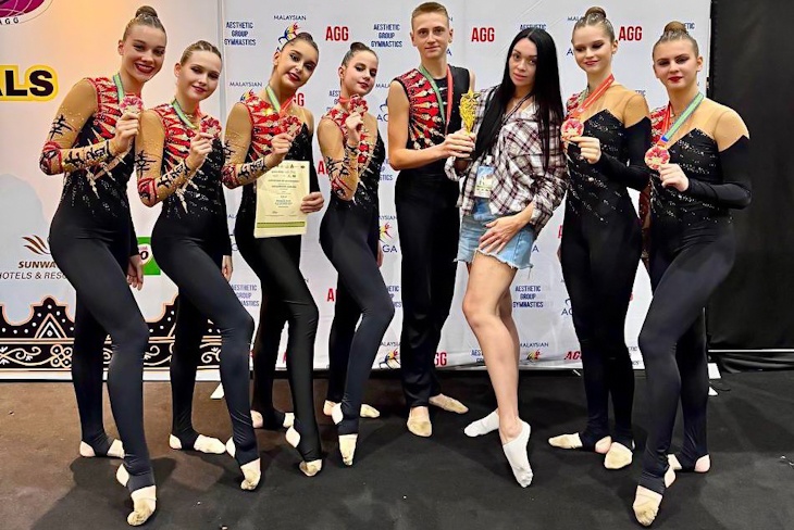 «Мы мечтали о первом месте!»: волгоградцы выиграли международный турнир по эстетической гимнастике