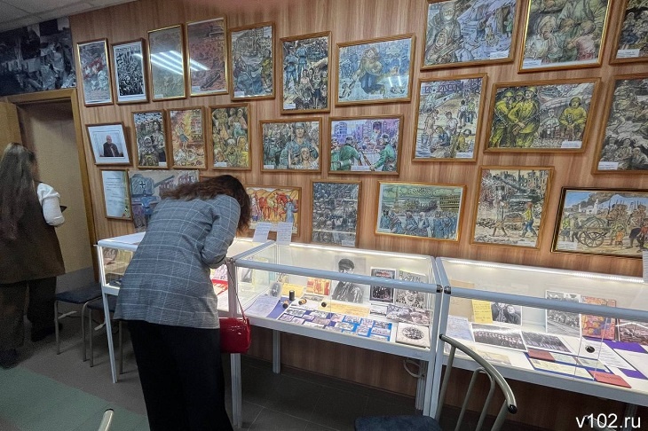 Раритеты из семейных архивов жителей Сталинграда представили волгоградцам