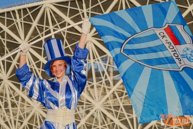 Аквагрим, белка и ходулисты: что еще будет перед матчем «Ротора» и «Арсенала»