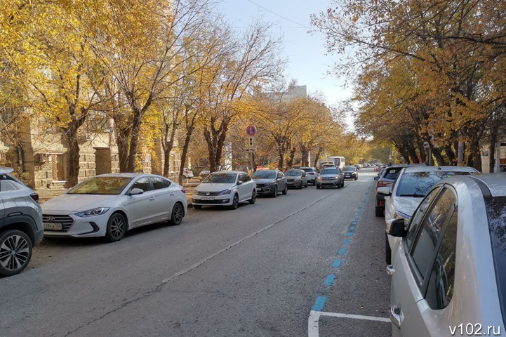 Золотая не только осень? В Волгограде новые улицы готовят к введению платных парковок