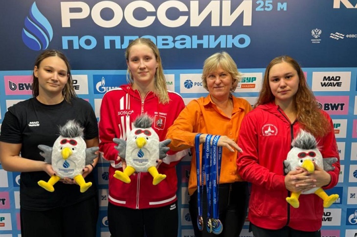 Волгоградские пловцы берут медали на чемпионате России
