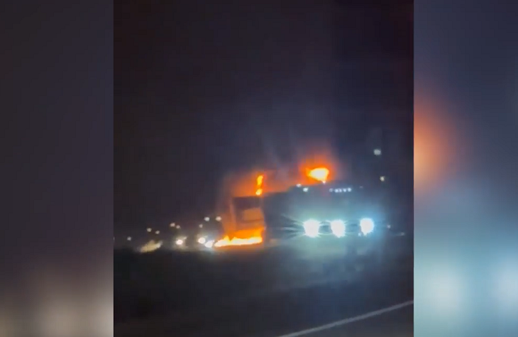 Появилось видео смертельного ДТП с горящими автомобилями под Волгоградом