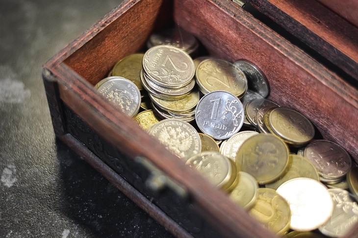 Волгоградцы сдали в банки 987 кг мелочи