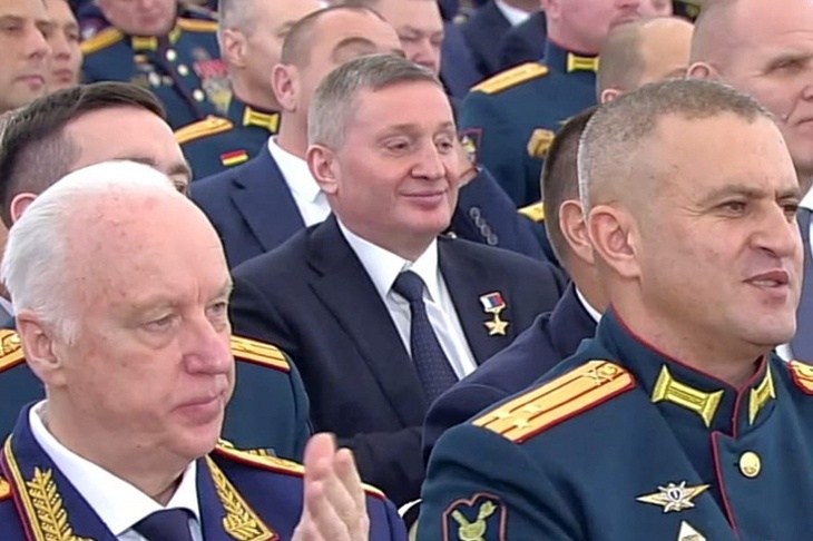 Андрей Бочаров принял участие в церемонии награждения Героев в Кремле