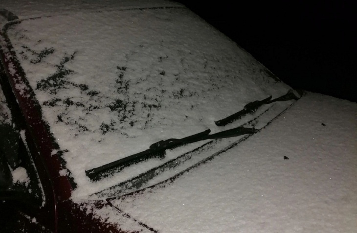 В Волгограде 10 декабря выпал первый снег