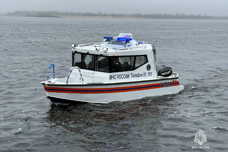 Быстроходный катер пополнил парк спецтехники волгоградских спасателей
