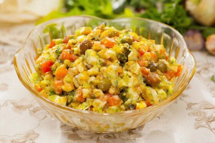 Сколько будет стоить салат оливье для волгоградцев к Новому году