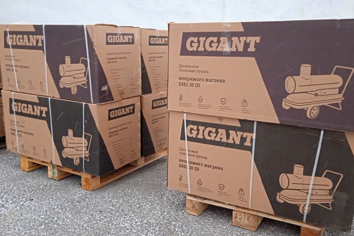 Волгоградская область передала бойцам СВО дизельные тепловые пушки