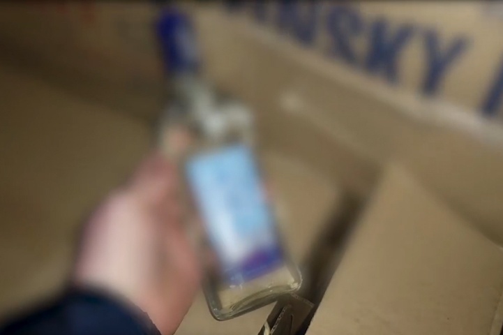 Полиция пресекла поставку из Москвы в Волгоград партии поддельного алкоголя