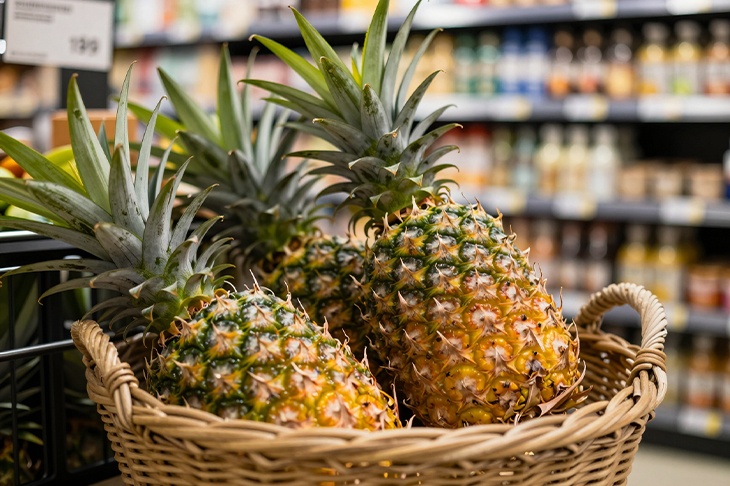 «За день 60 килограммов ушло!»: волгоградцы 30 декабря смели с полок все ананасы