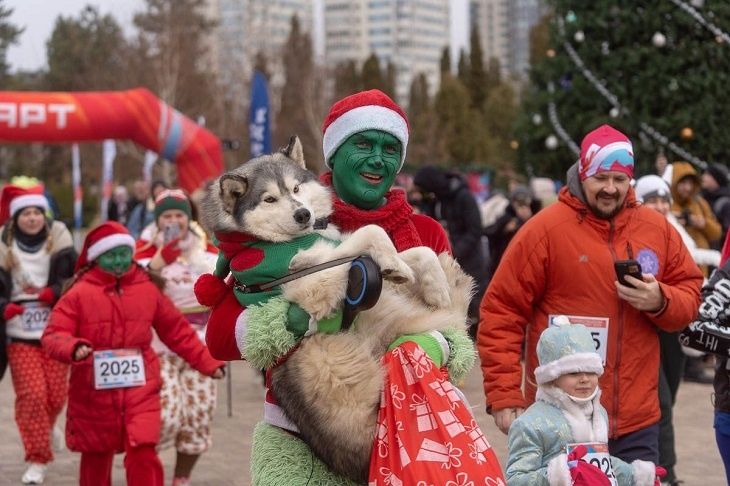 Опубликовано расписание Рождественского забега в ЦПКиО Волгограда